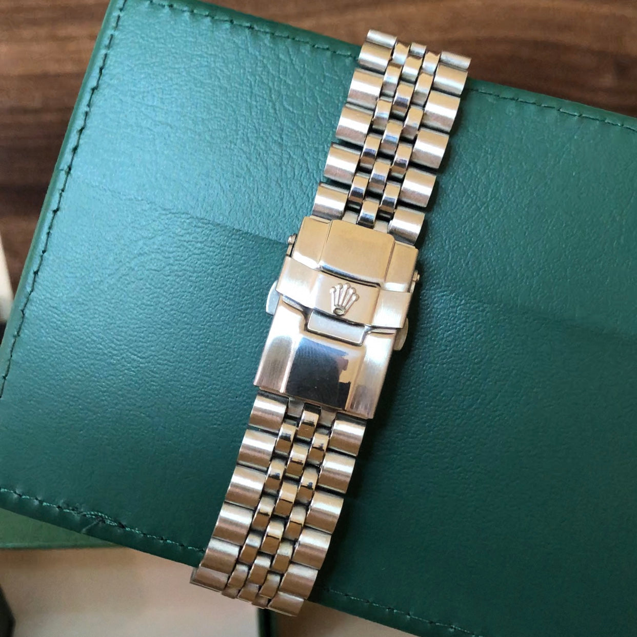 ROLEX OYSTER DATEJUST PERPETUAL BLUE DIAL